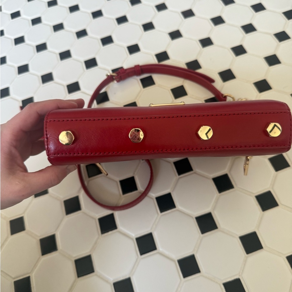 NWT Rebecca Minkoff Mini 5 Zip Convertible Clutch in “KISS” Red - Picture 9 of 14